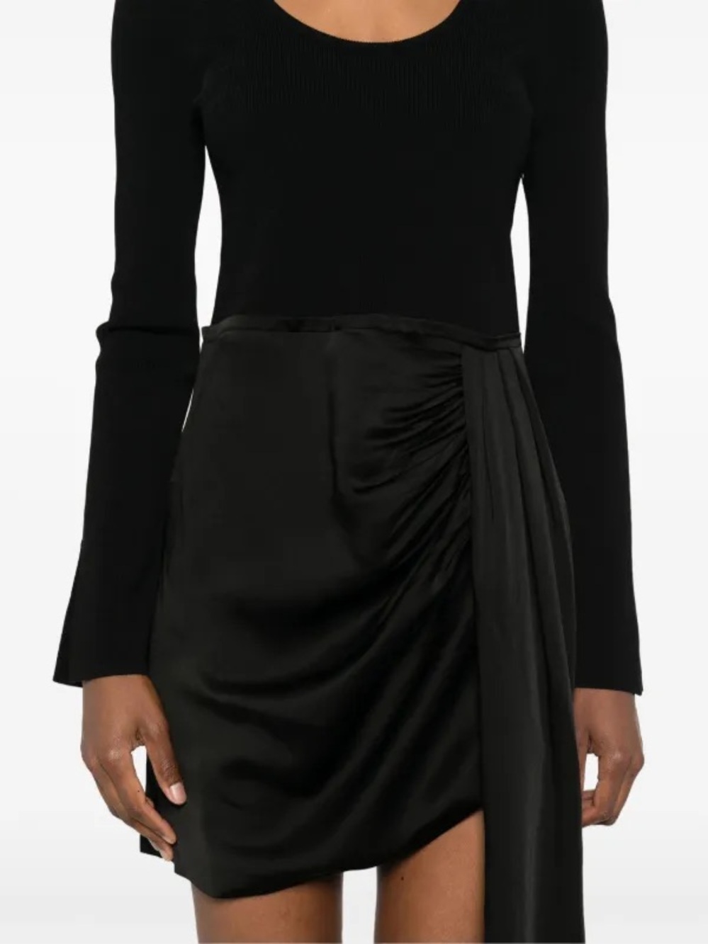 Simkhai draped mini dress NWT